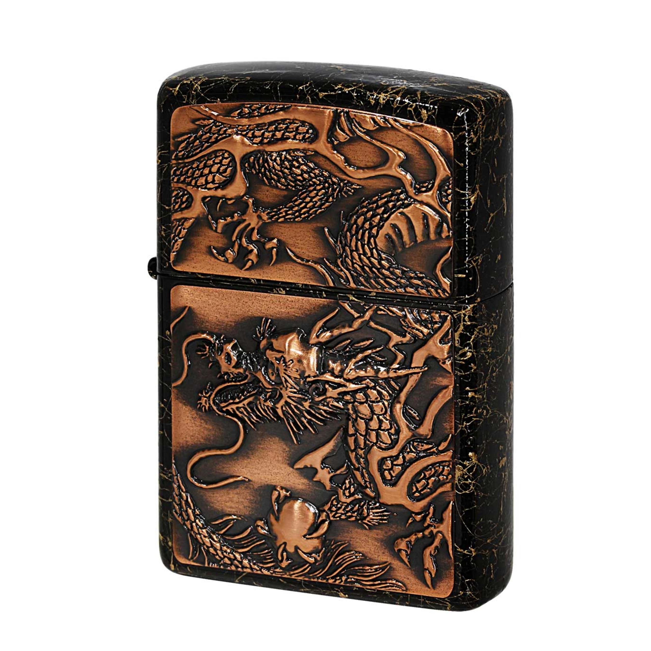 ジッポー ライズ メタル ドラゴン レッド