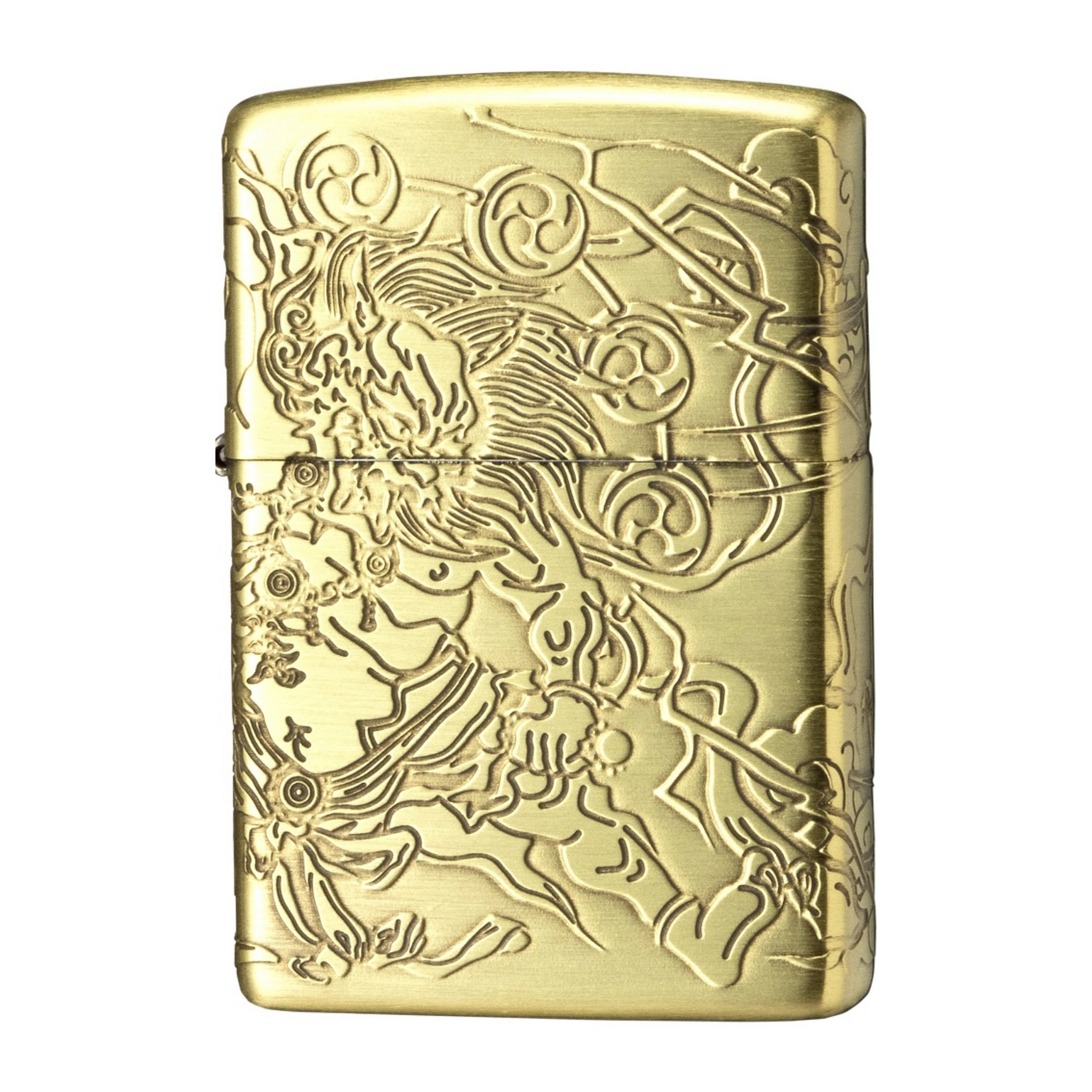 ZIPPO 和柄 風神雷神 BS
