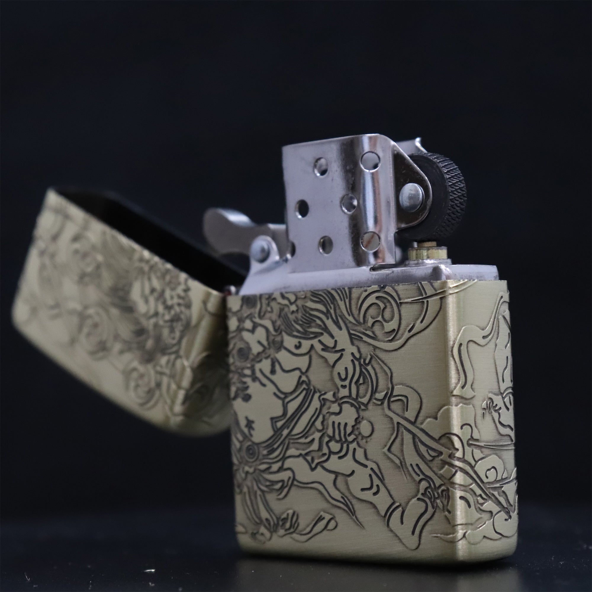 Zippo Japanese Pattern Fujin Raijin BS