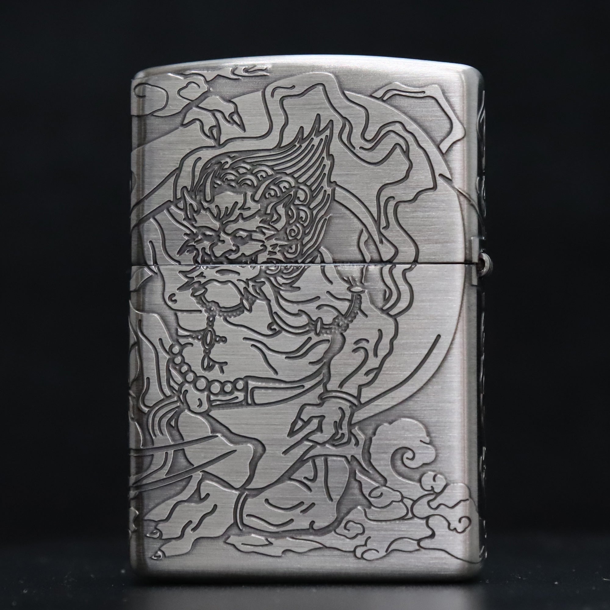 ZIPPO 和柄 風神雷神NI