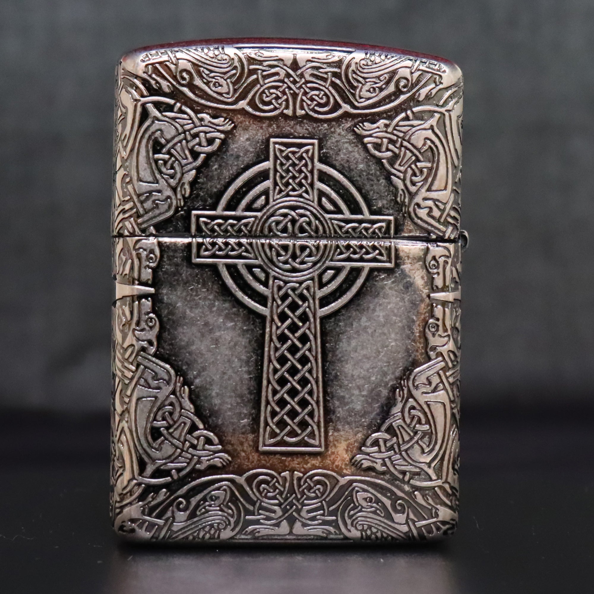 ZIPPO Armor Celtic Cross Celtic-CRS-Nib, Silver