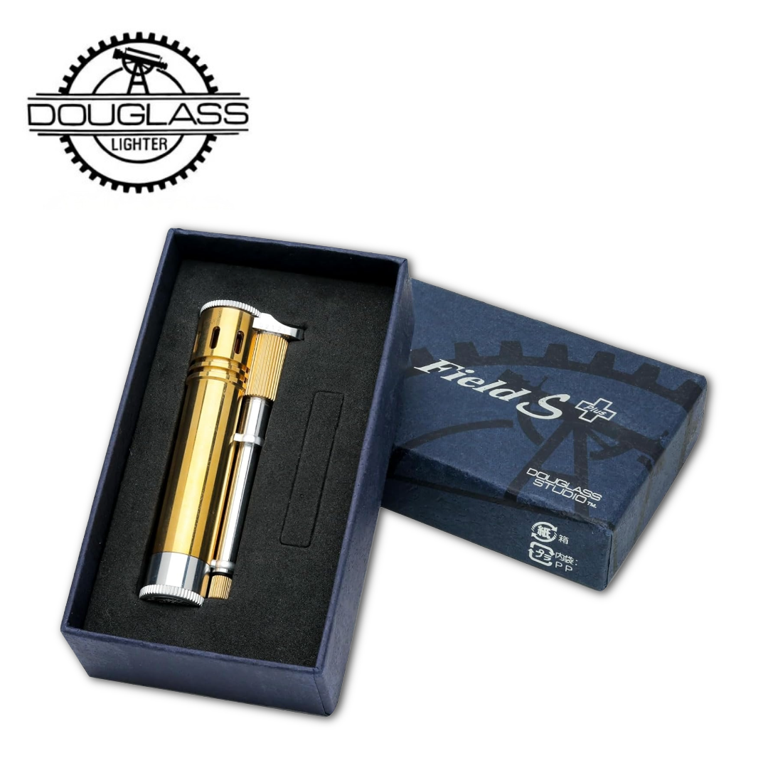 DOUGLASS Field S Plus COMBO-1 Duralumin Oil Lighter – Water-Resistant Made in Japan