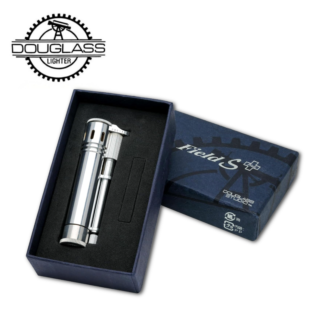 DOUGLASS Field S Plus Duralumin Oil Lighter | Water-Resistant Made in Japan