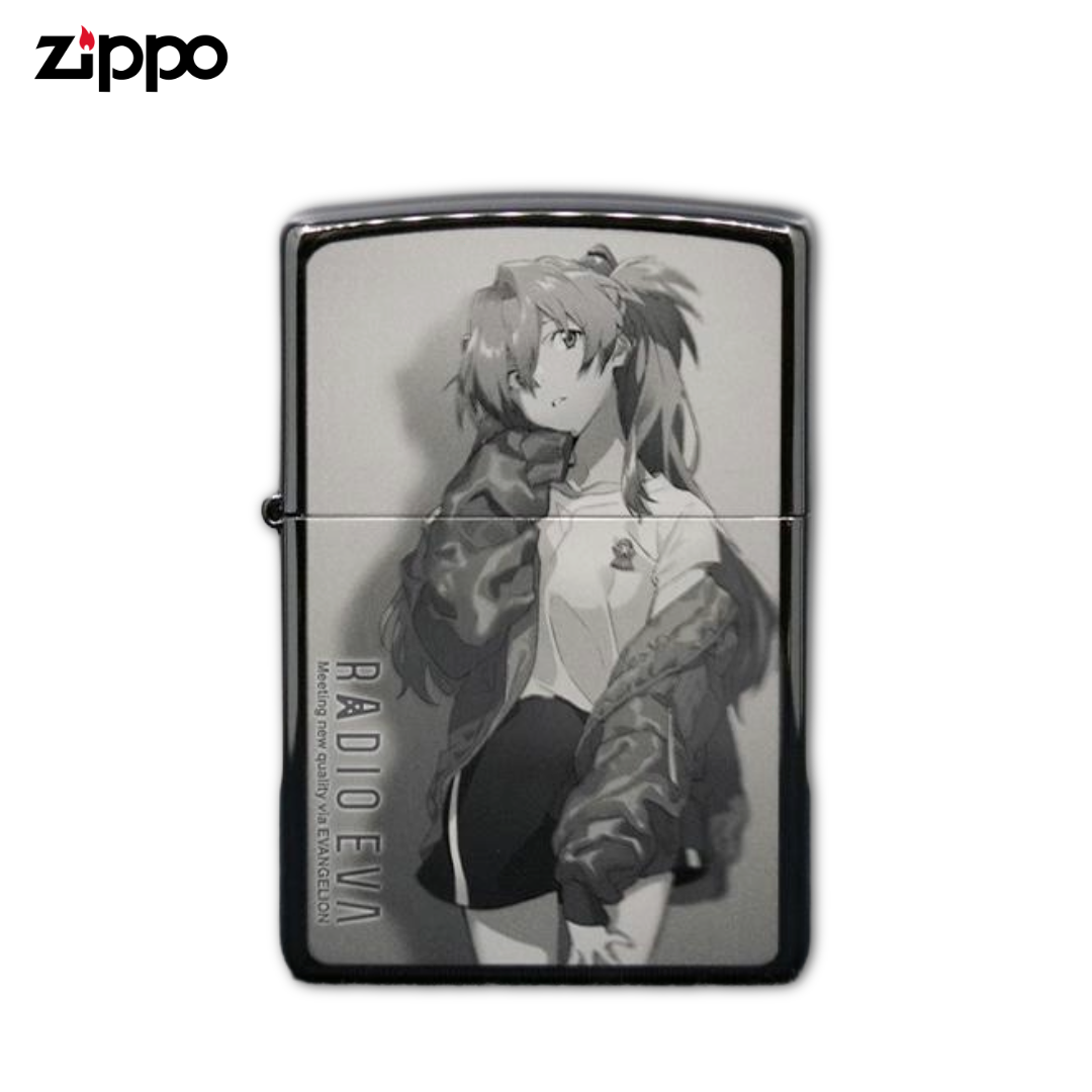 ZIPPO Evangelion Asuka – RADIO EVA 10th Anniversary by Mai Yoneyama | Limited Edition Serial Number