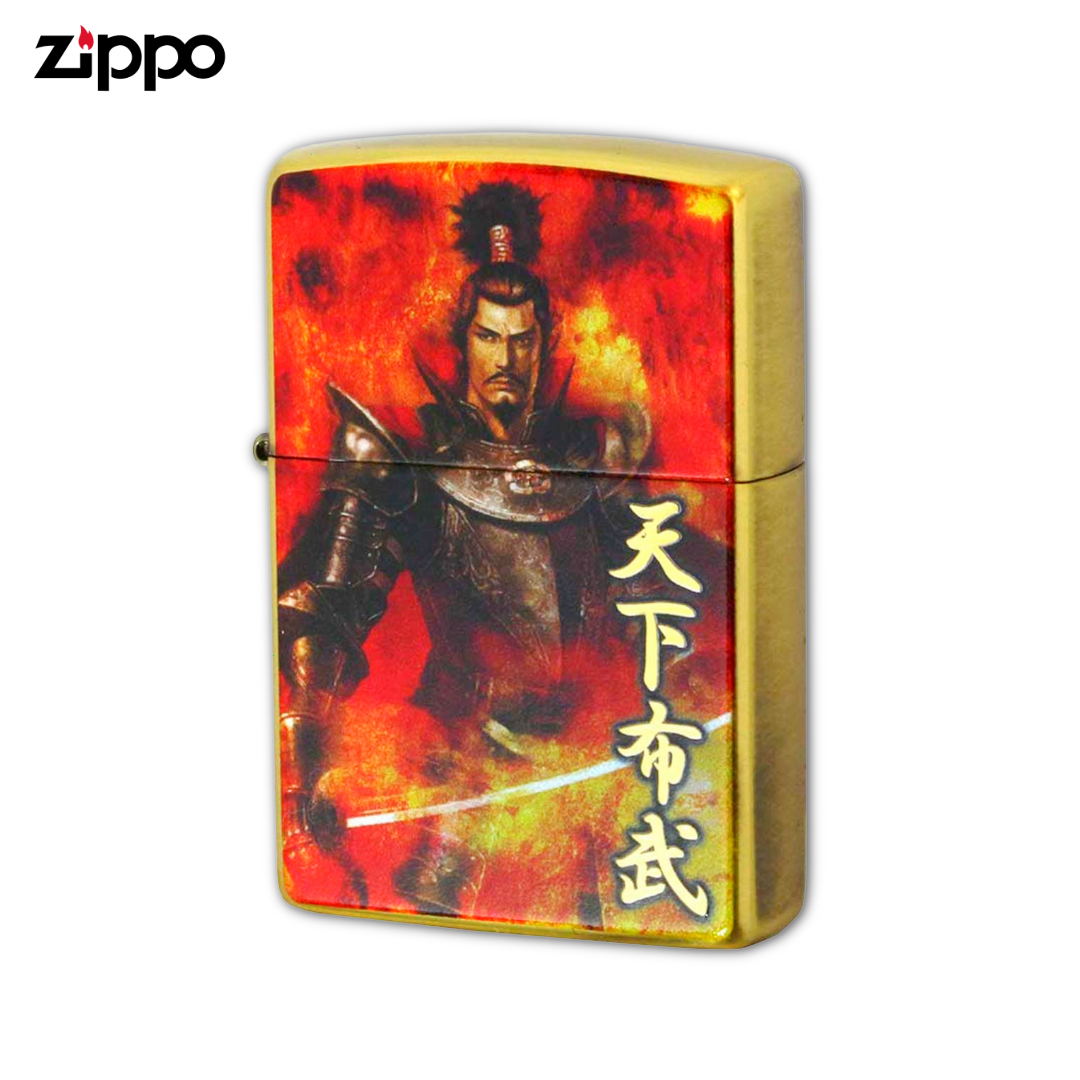 ZIPPO 織田信長 戦国武将ライター by 末弥純 - 金メッキ 日本限定版