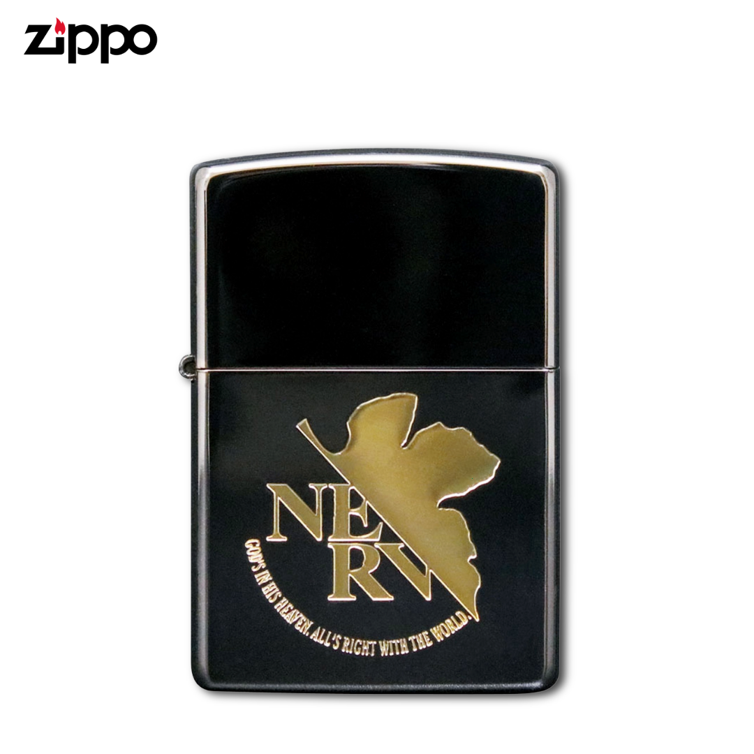 Zippo Evangelion NERV BLACK&GOLD