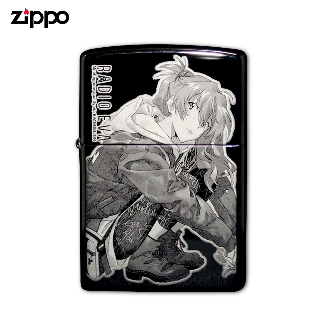 ZIPPO エヴァンゲリオン アスカ・ラングレー 綾波レイ エヴァンゲリオン 綾波レイ ジッポ ライター コレクティブル ブラック