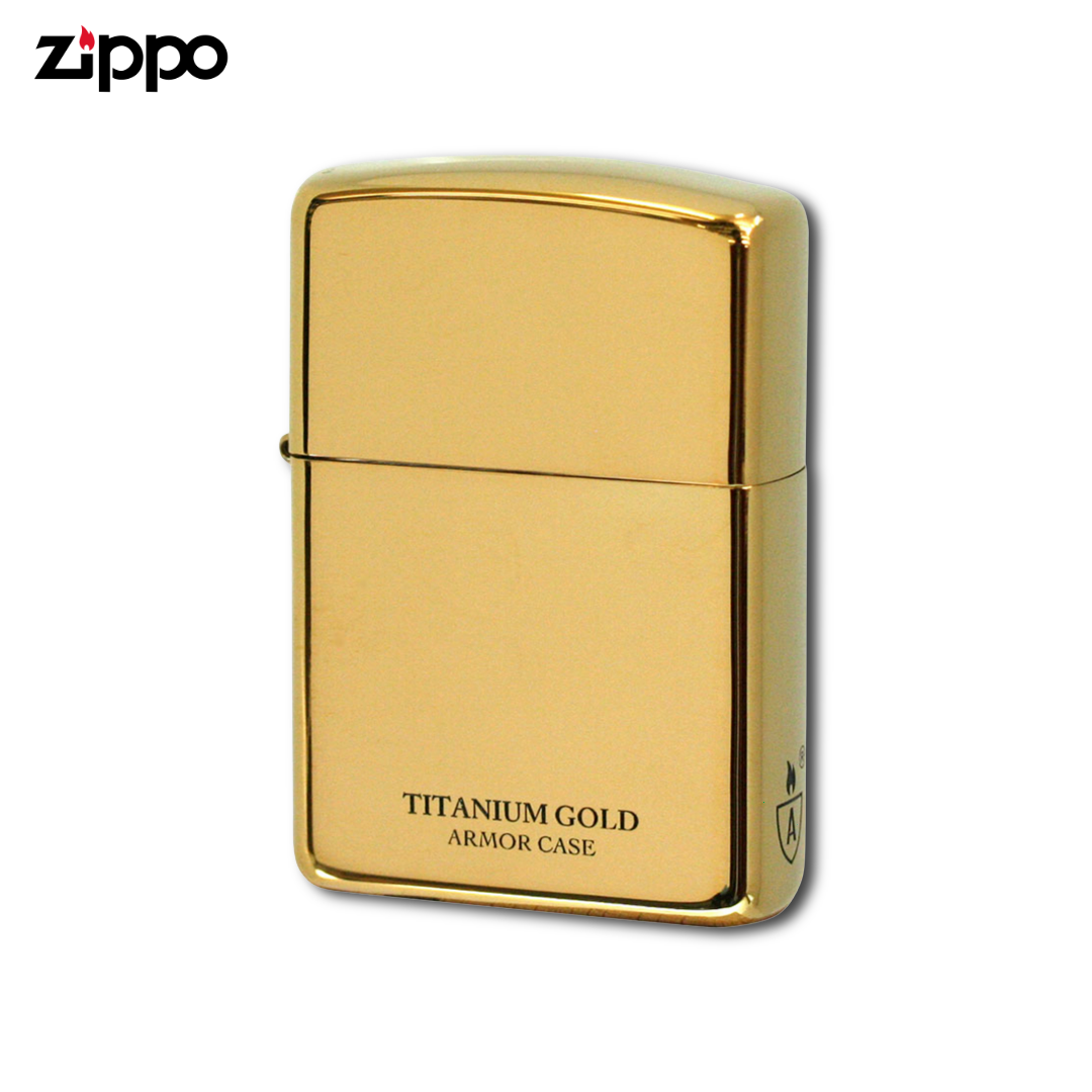 Zippo Armor チタンゴールドライター 16-GOTT – チタンゴールド