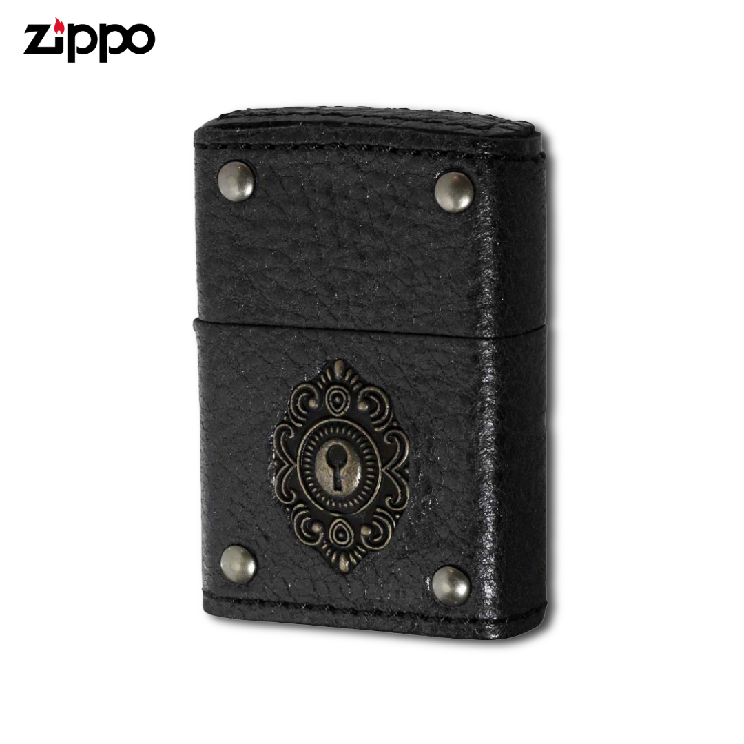Zippo Leather BK 2-50d