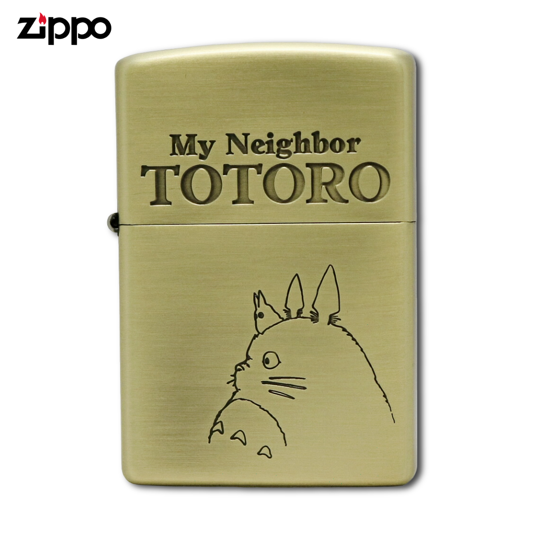 スタジオジブリ ZIPPO NZ-44 となりのトトロ 横顔 真鍮古美 アニメ