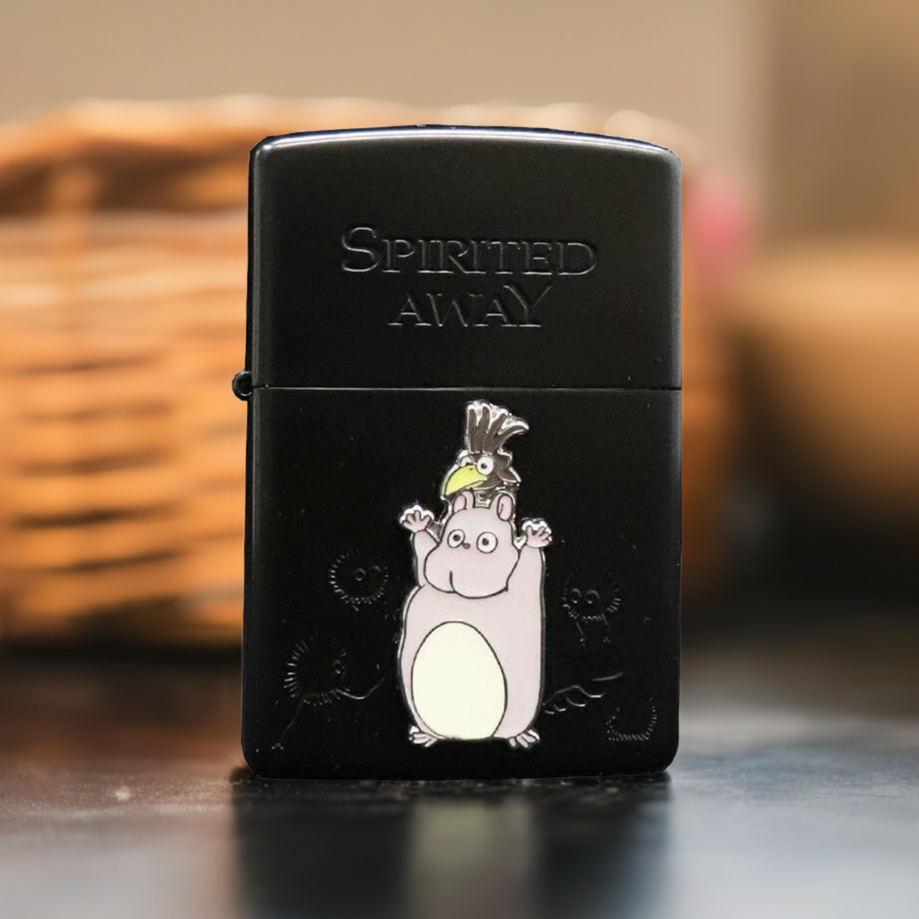 Why did Studio Ghibli allow their characters to be featured on Zippo cases?