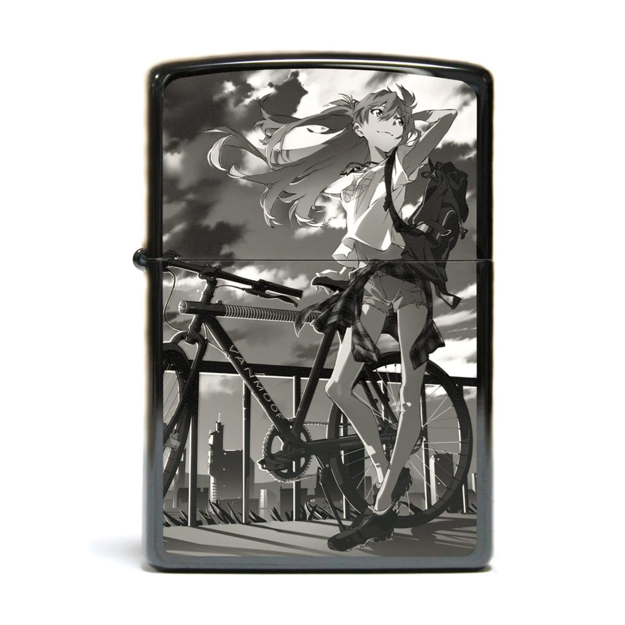 Zippo Rebuild of Evangelion Aska The bicycle