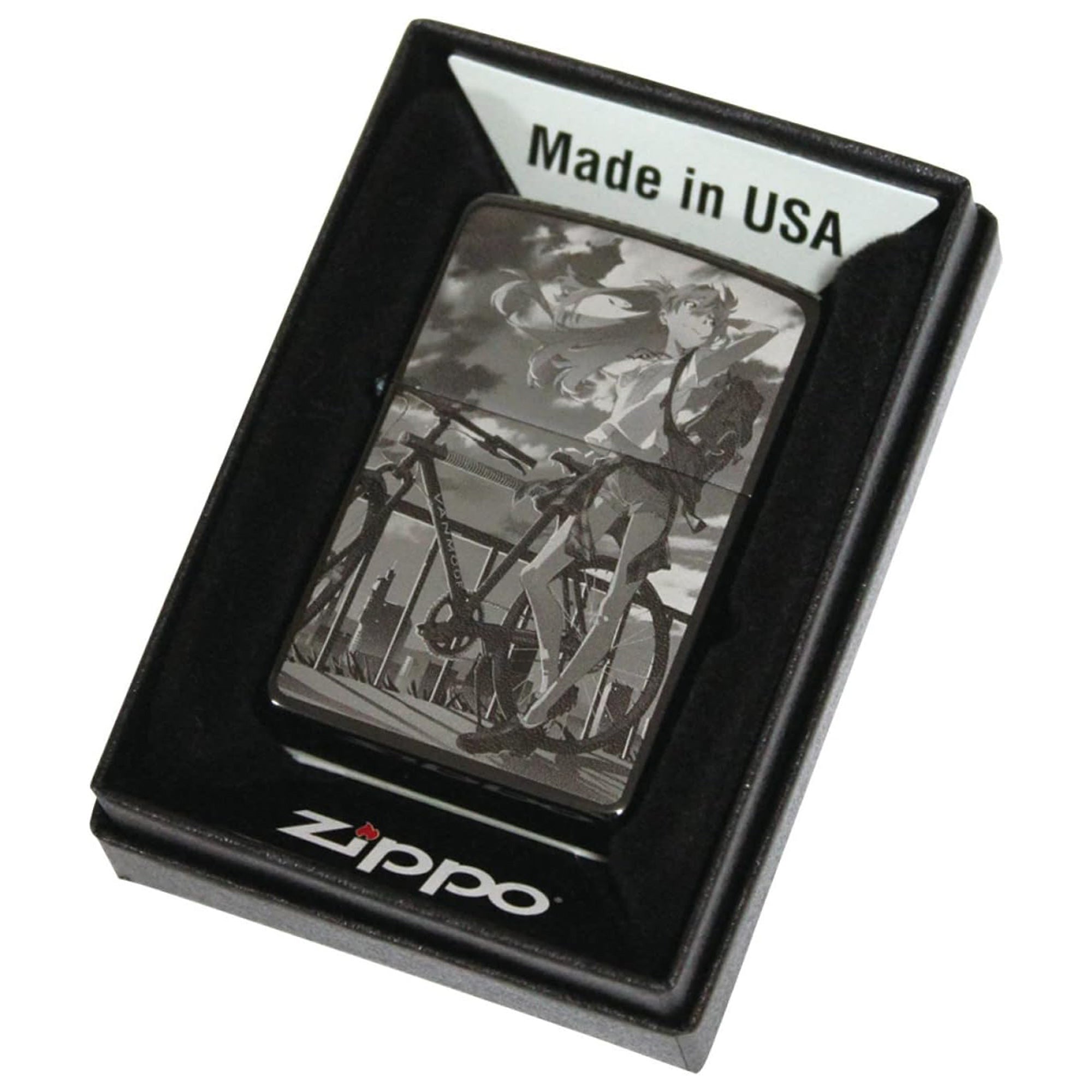 Zippo Rebuild of Evangelion Aska The bicycle