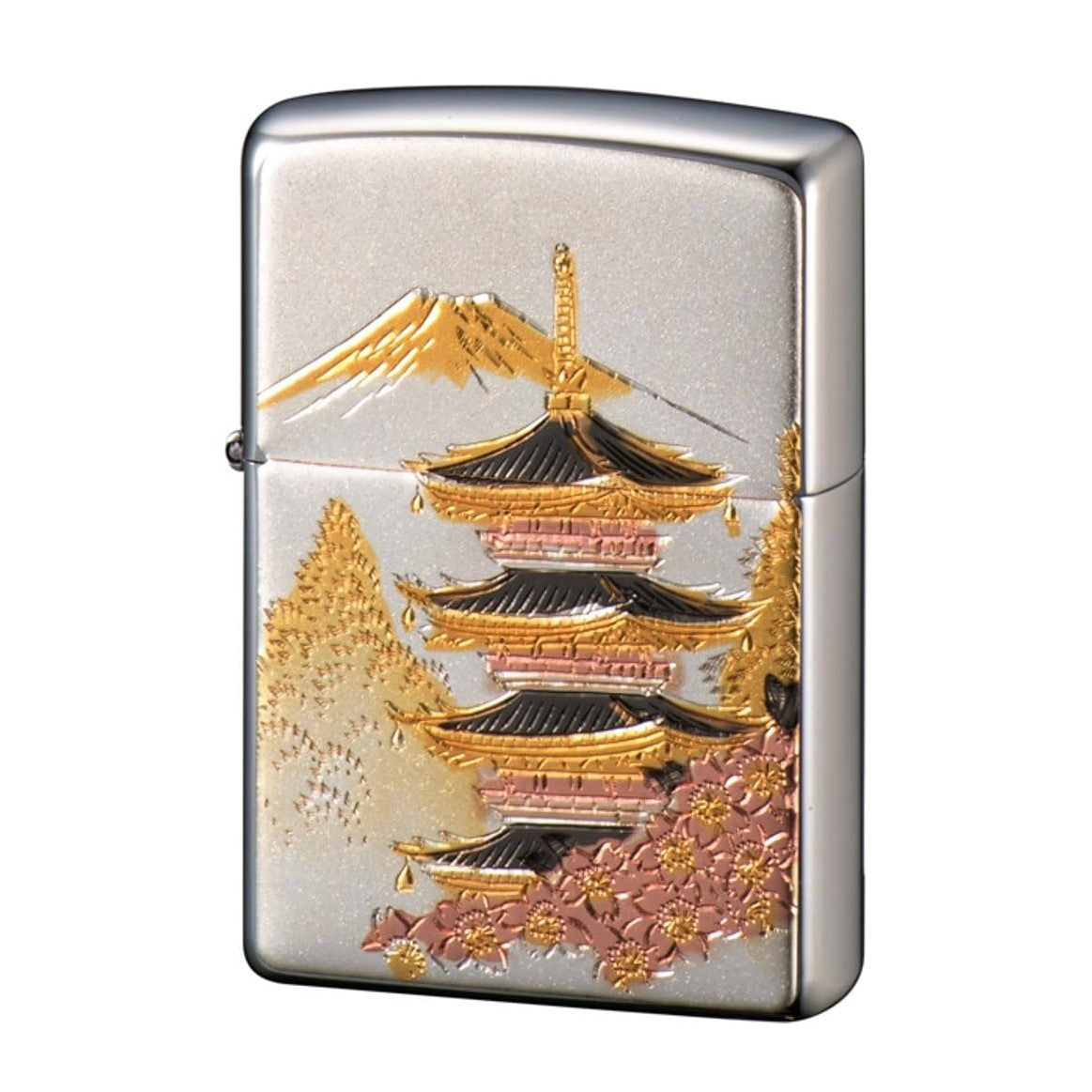 Zippo Electroforming Five-Story Pagoda