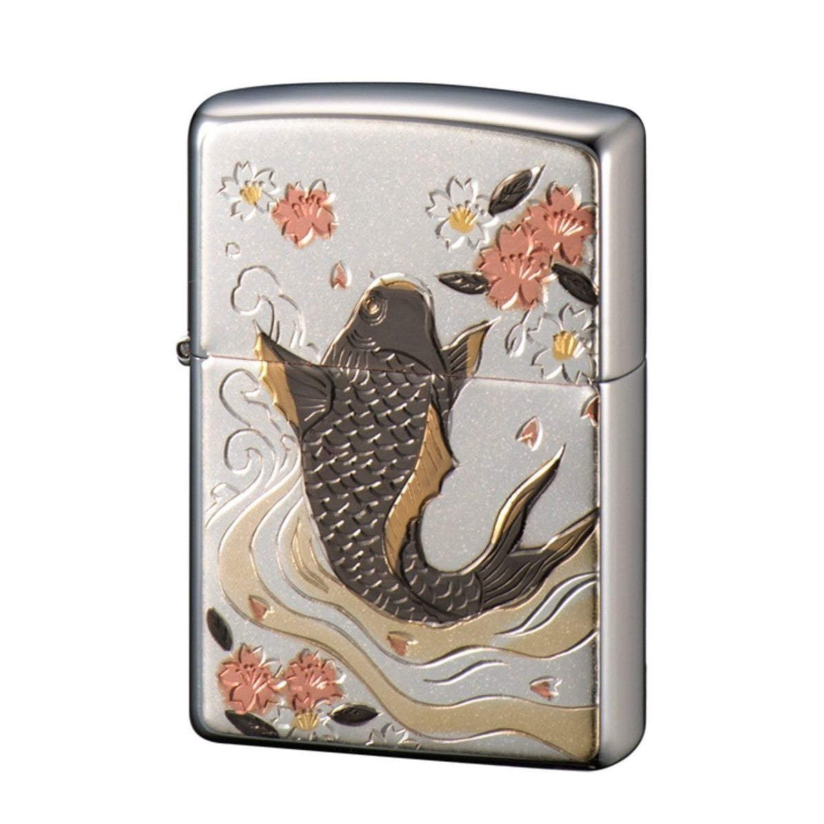 Zippo 電気鋳造鯉