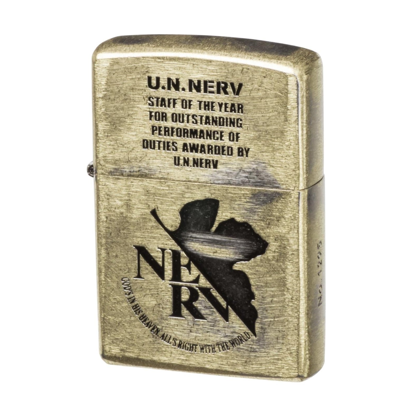 Zippo Evangelion U.N.NERV Award Ver.