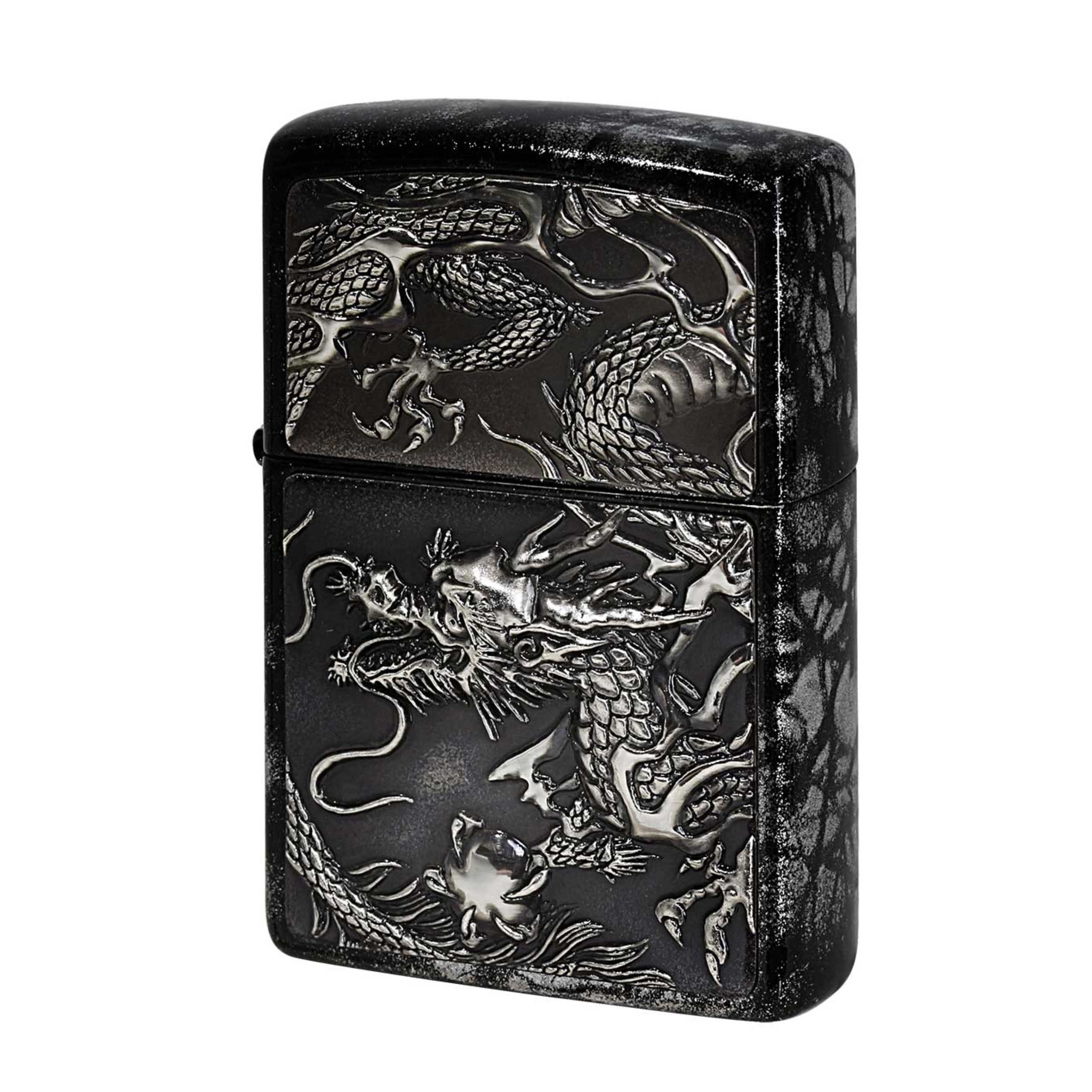 ジッポー ライズ メタル ドラゴン シルバー