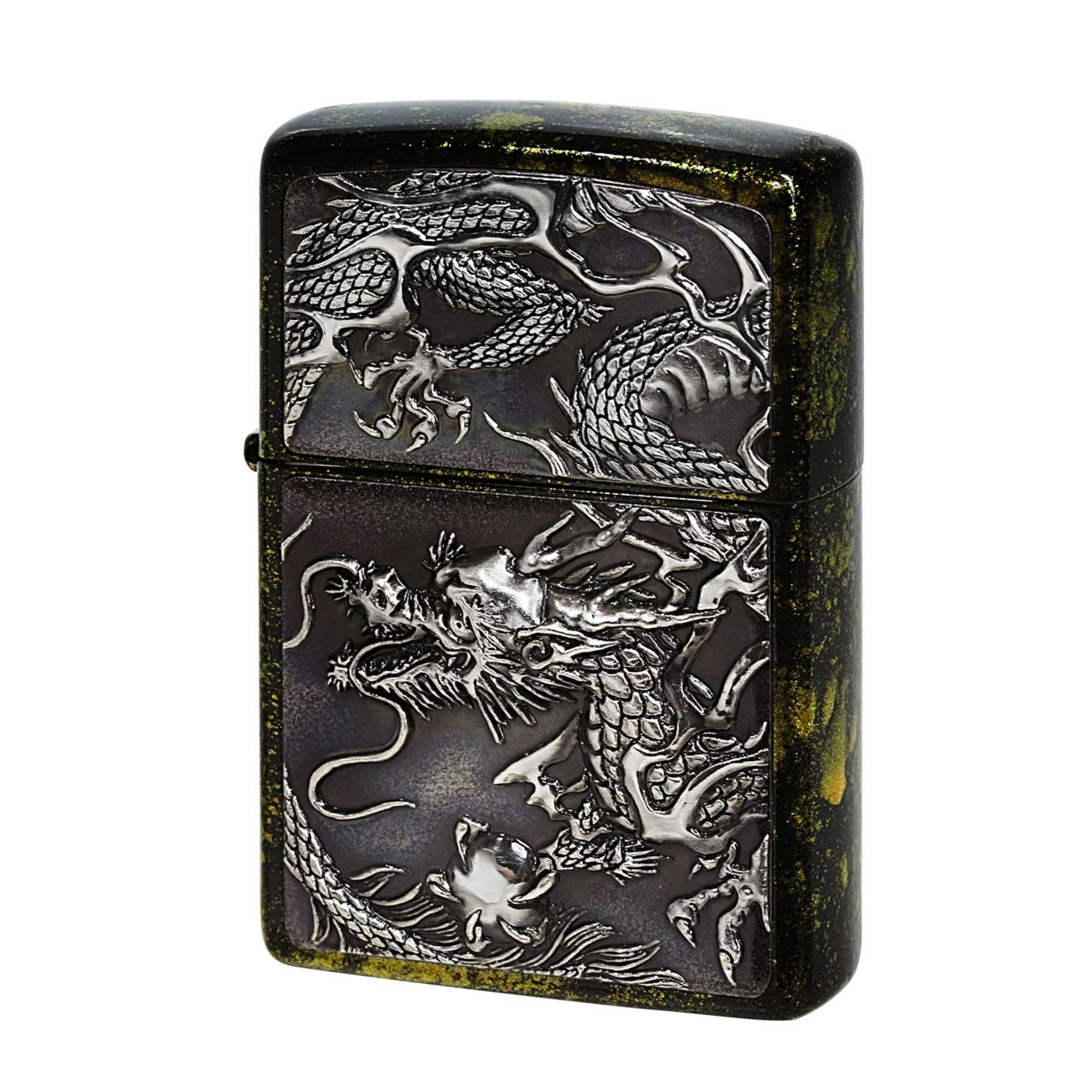 ジッポー ライズ メタル ドラゴン ゴールド