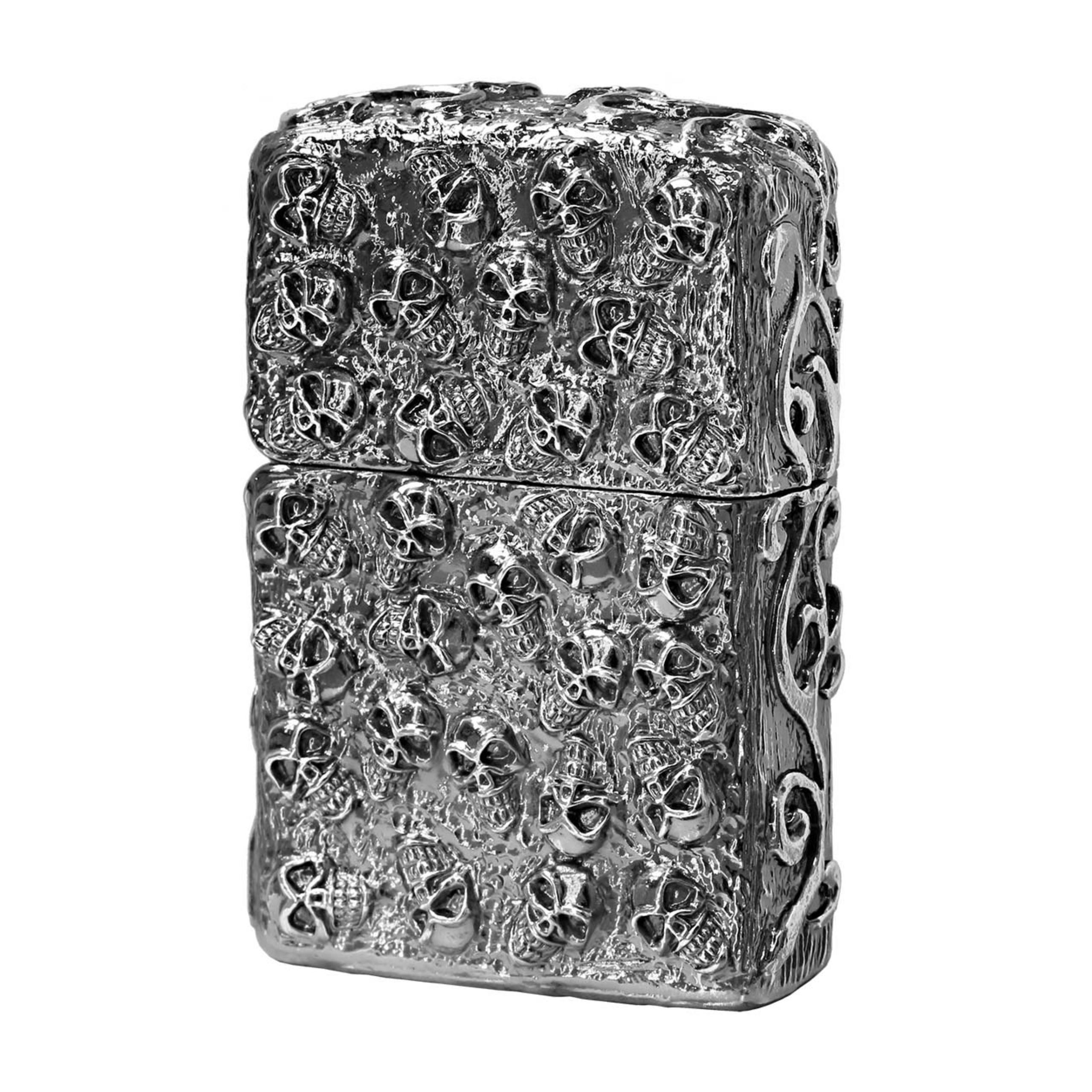 Zippo Skull Jacket SI Silver