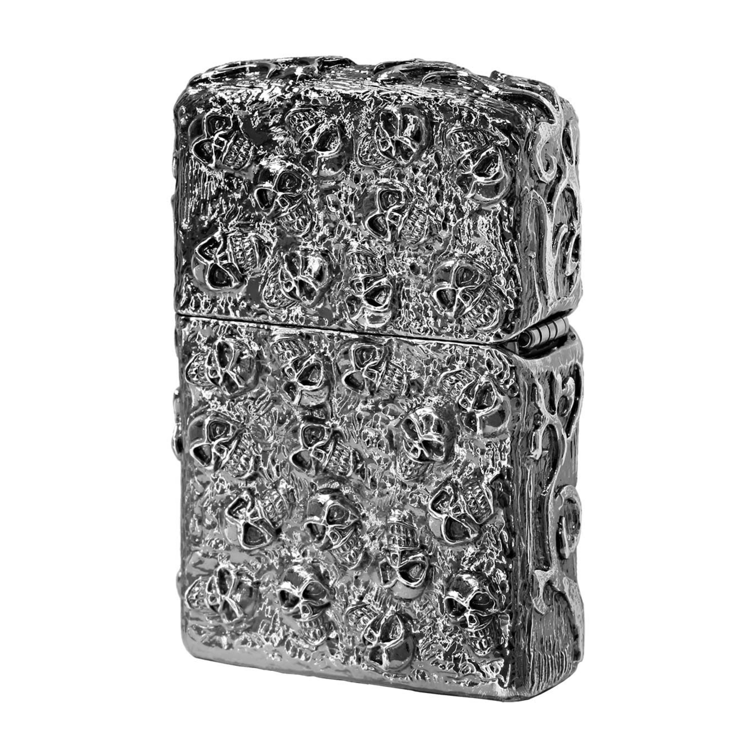 Zippo Skull Jacket SI Silver