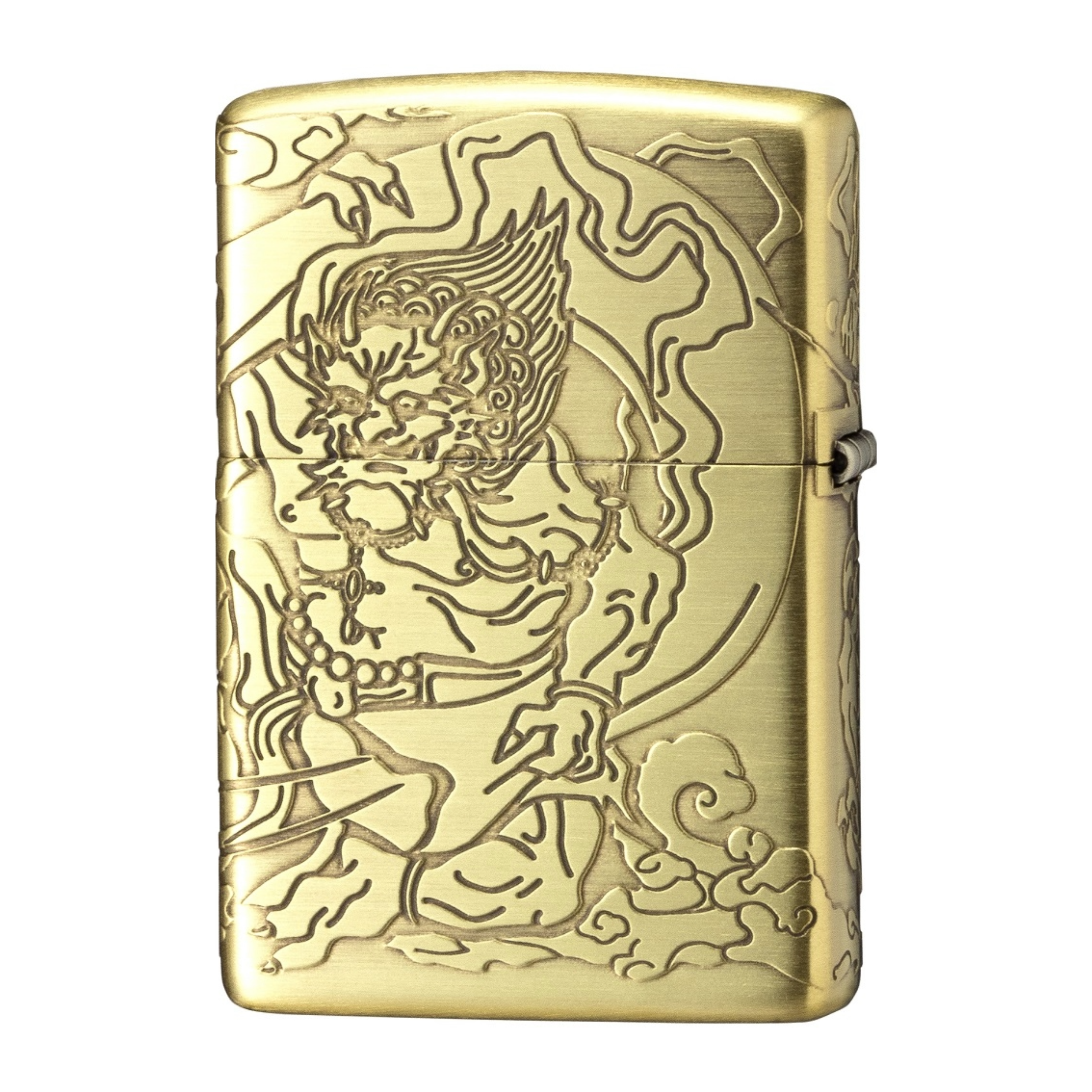 ZIPPO 和柄 風神雷神 BS