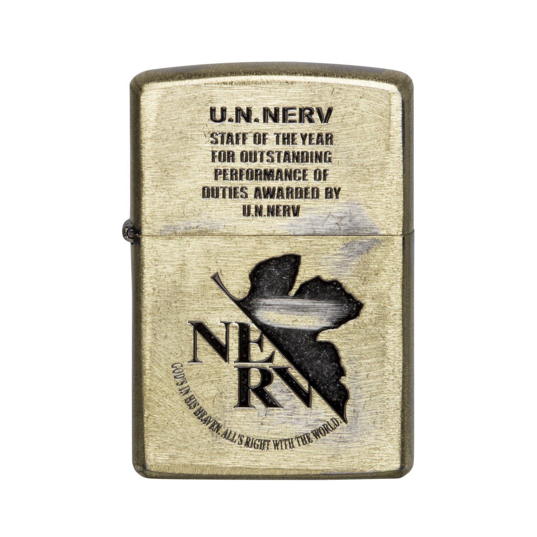 Zippo Evangelion U.N.NERV Award Ver.