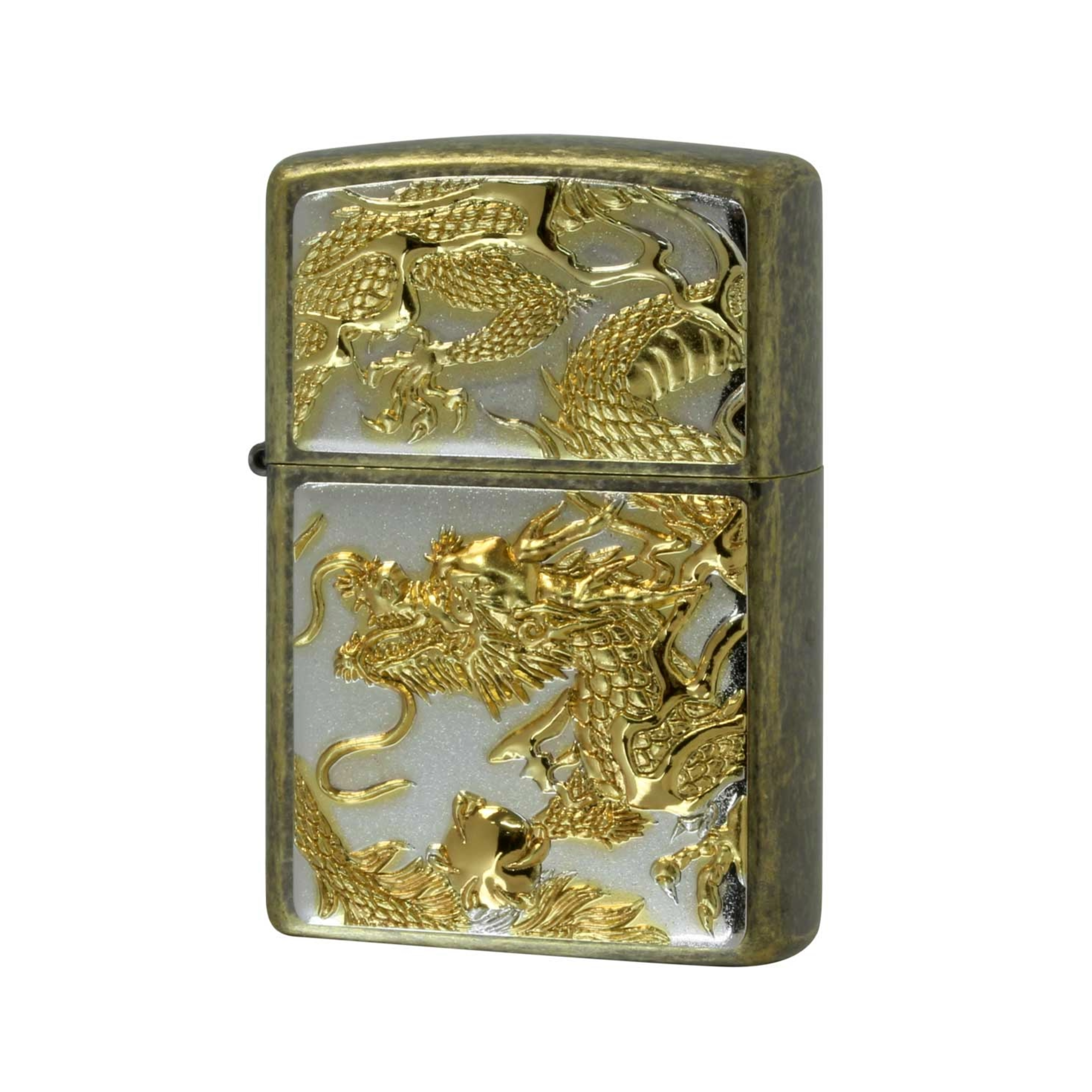 ジッポー 3D電鋳プレート ドラゴン Z3D-DR SG
