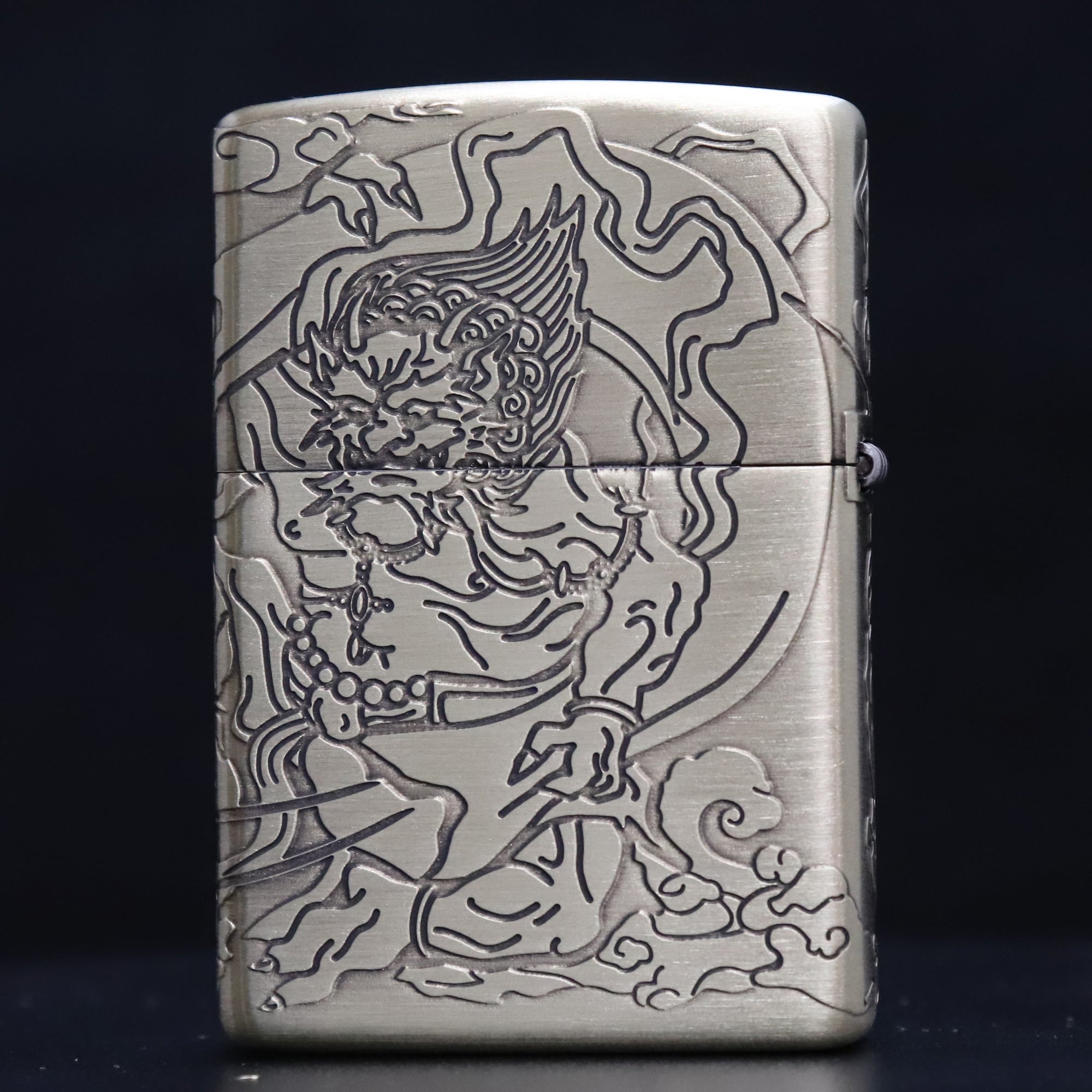 Zippo 和柄般若心経 ゴールド