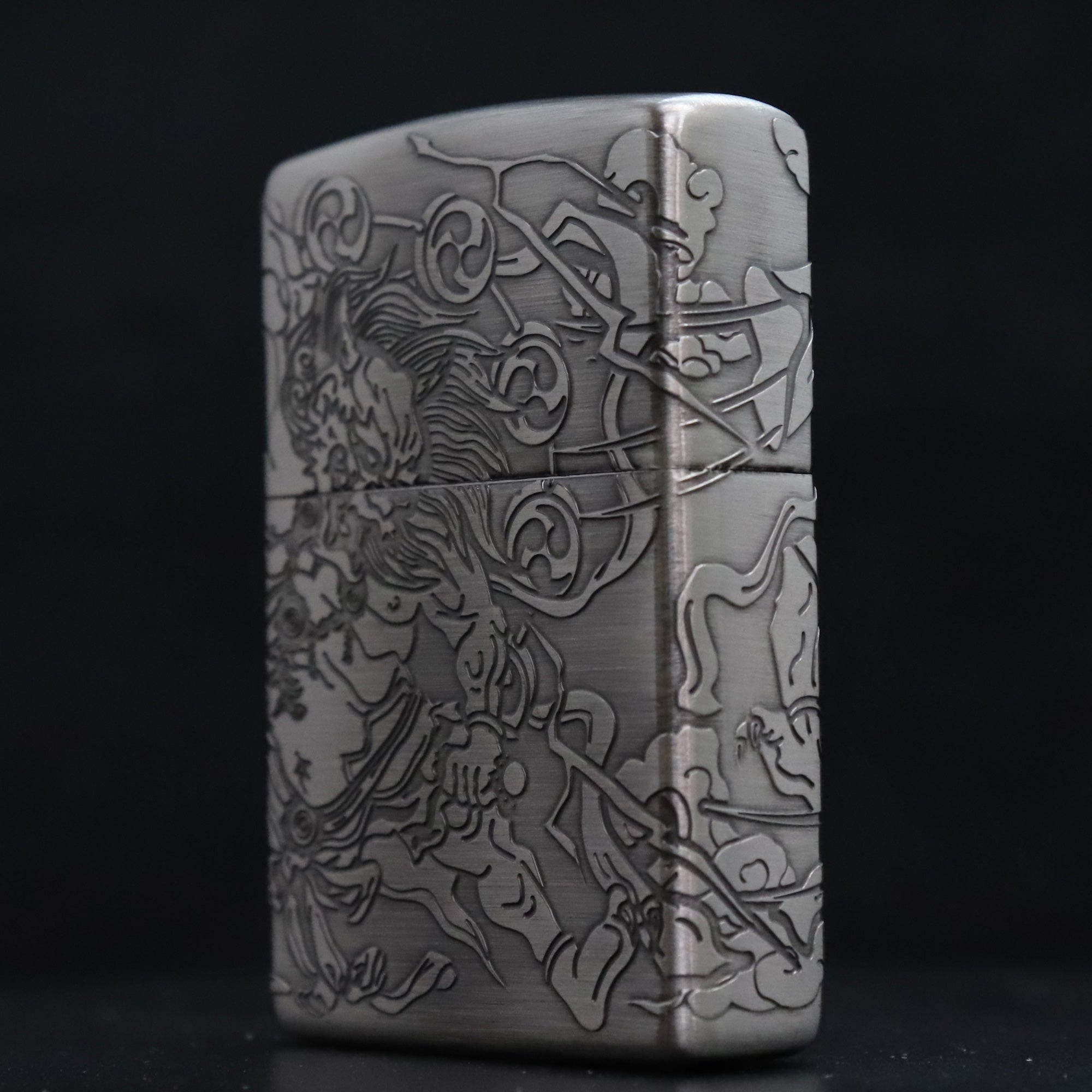 Zippo 和柄般若心経 ゴールド