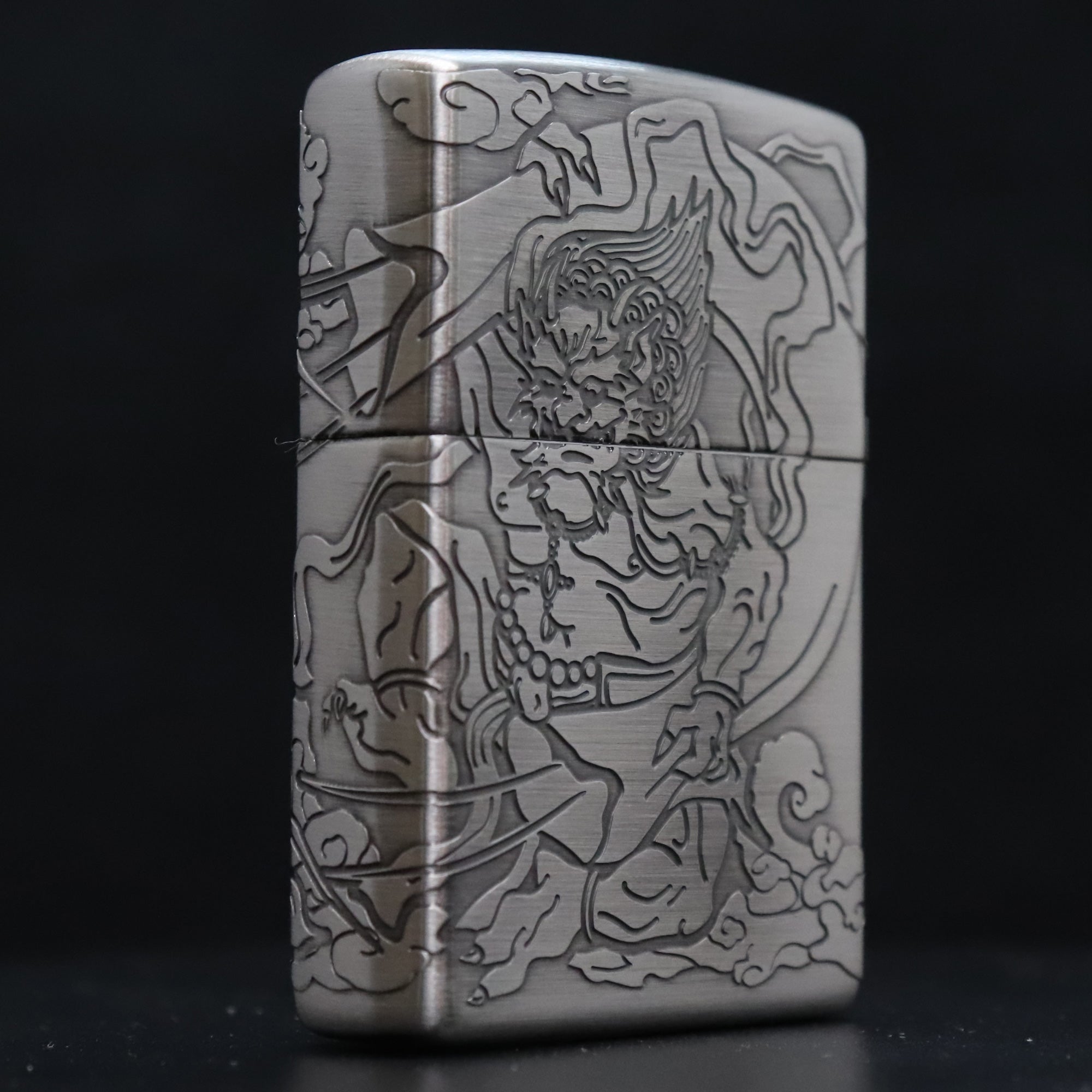 Zippo 和柄般若心経 ゴールド