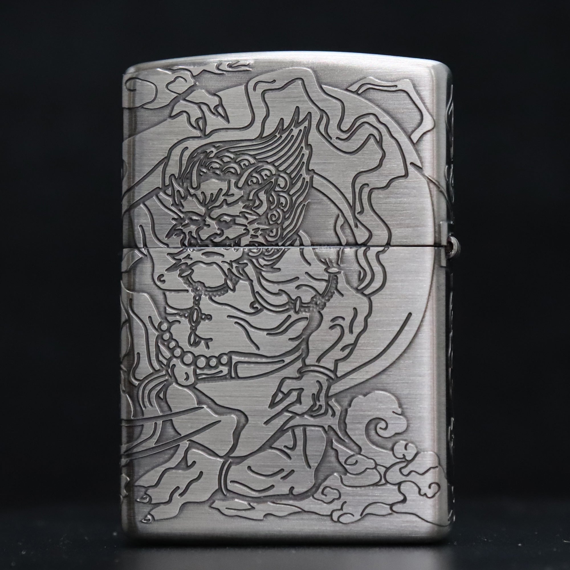 Zippo 和柄般若心経 ゴールド