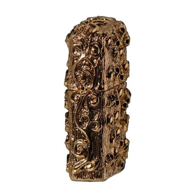 Zippo スカル ジャケット GI ゴールド