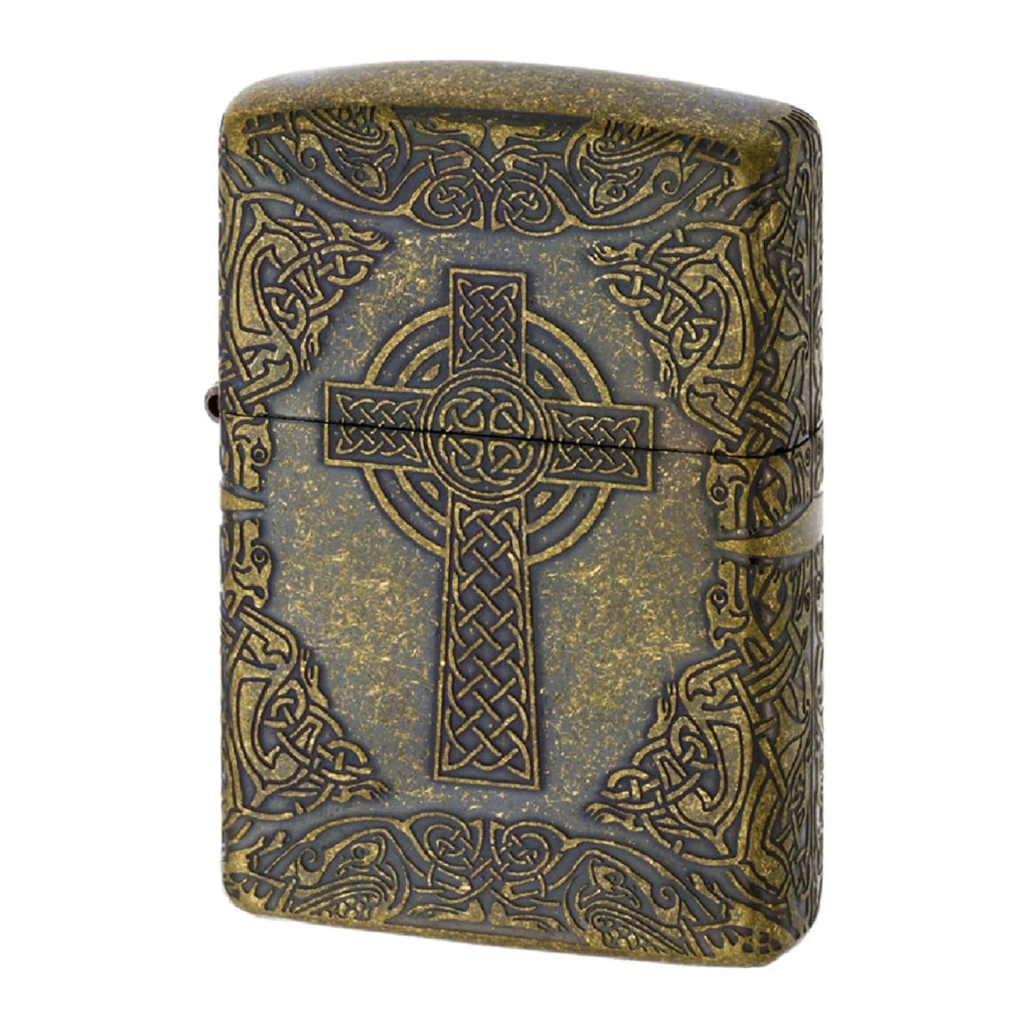 ZIPPO Armor Celtic Cross Celtic-CRS-BIB, Gold