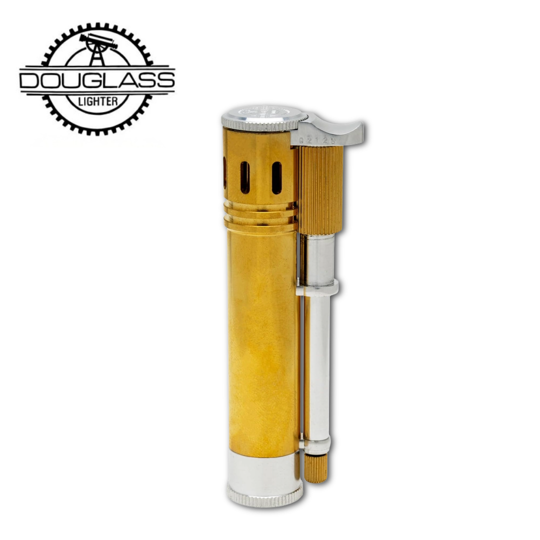 DOUGLASS Field S Plus COMBO-1 Duralumin Oil Lighter – Water-Resistant Made in Japan