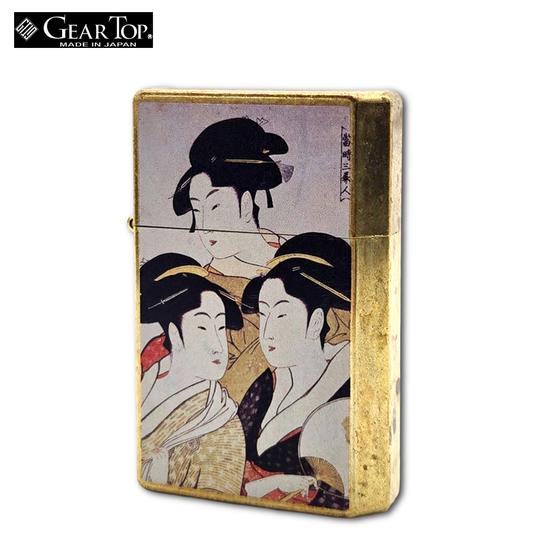Gear Top Ukiyoe "Kansei Three Beauties"
