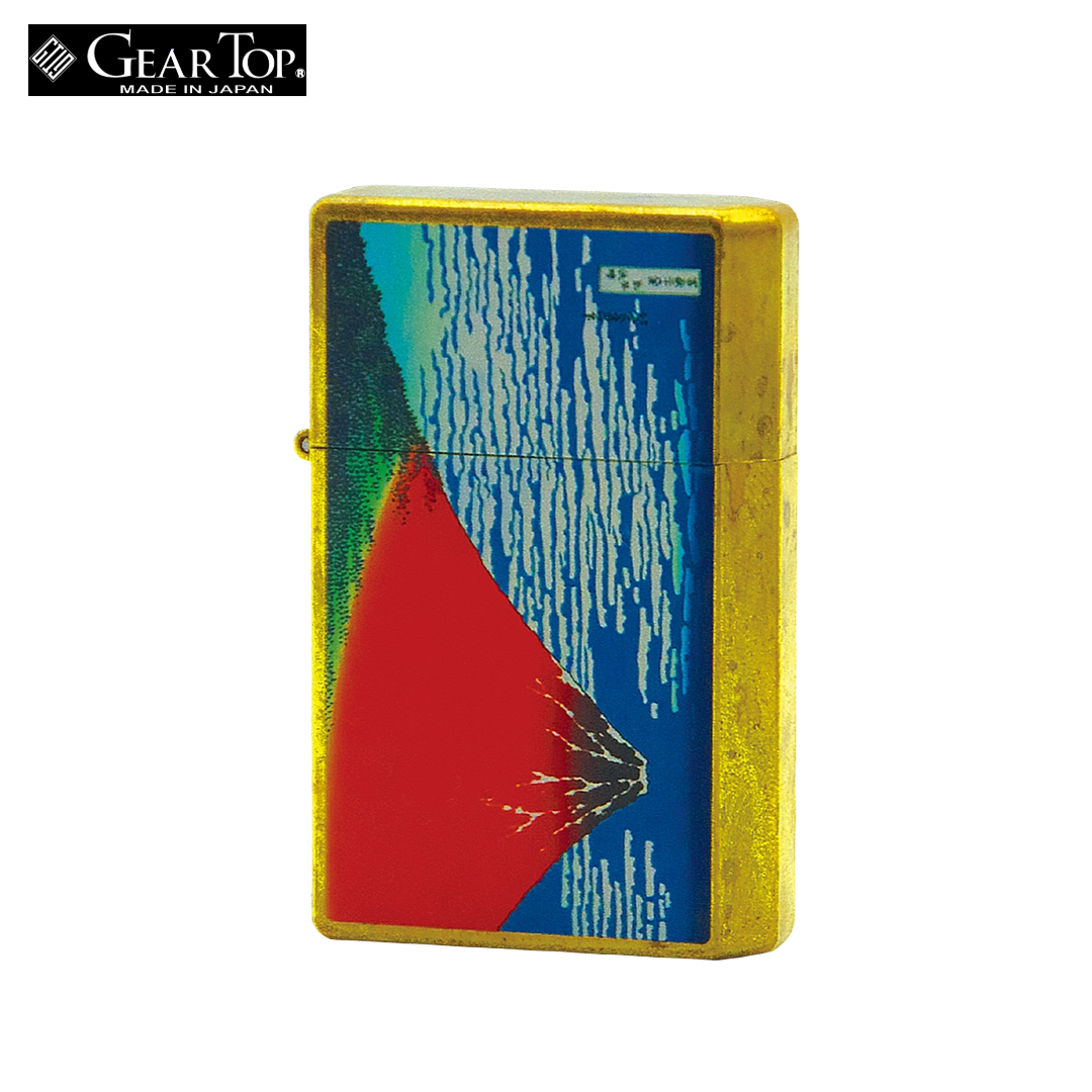 Gear Top Ukiyoe "Red Fuji (Fine Wind, Clear Morning)"