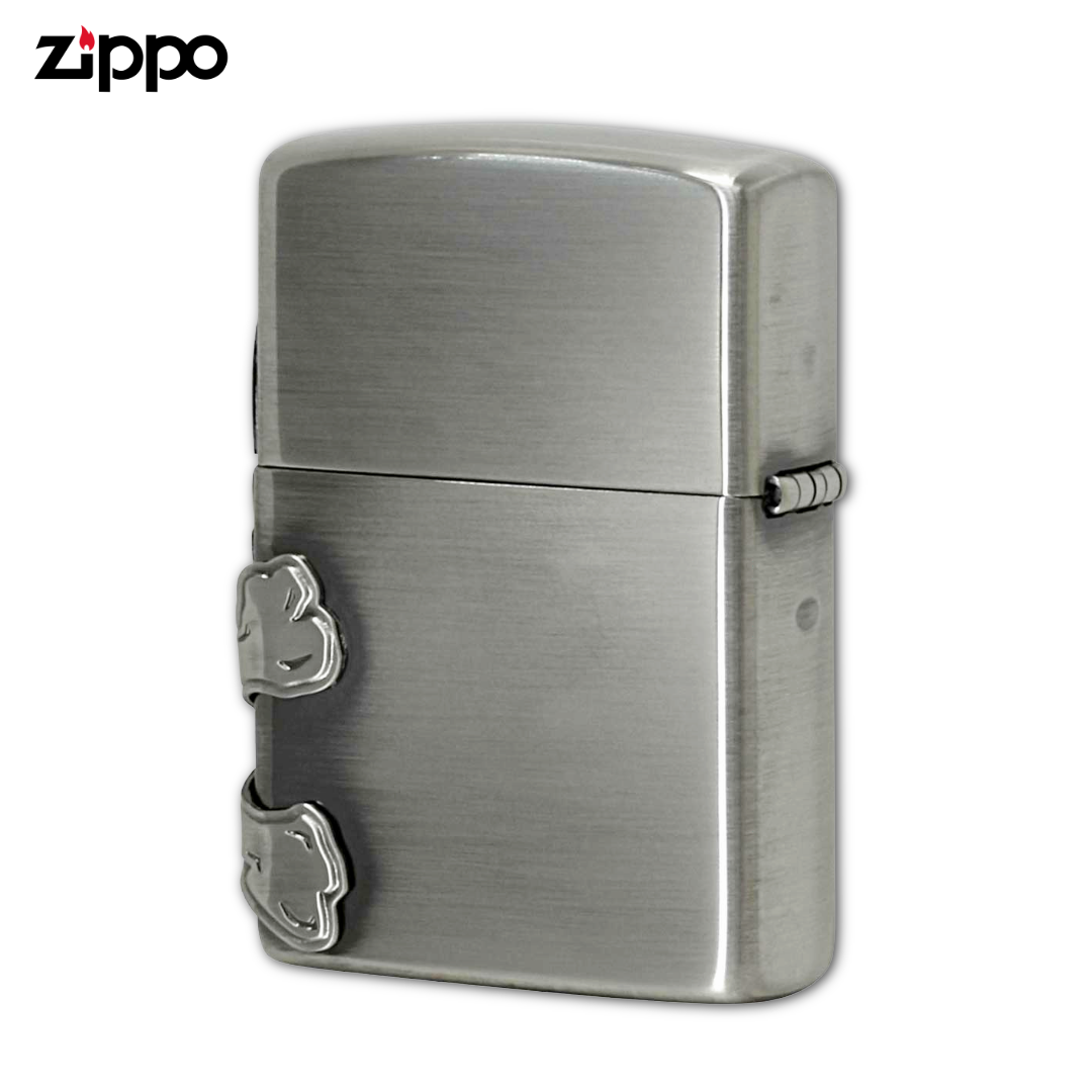 ZIPPO 2NI-SKULL スカル メタル ニッケルいぶし アンティーク仕上げ オイルライター 日本限定廃盤モデル