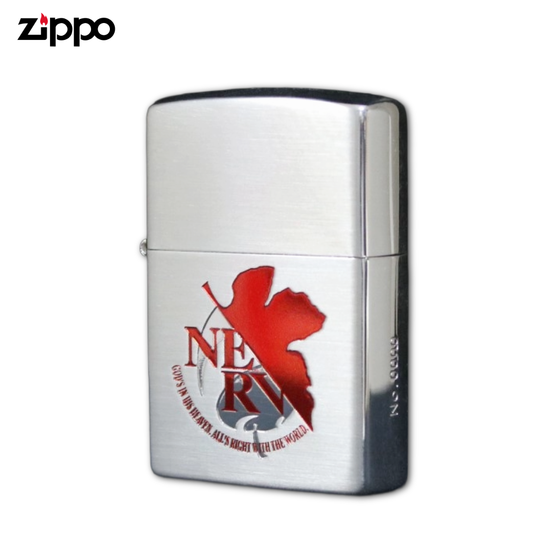 ZIPPO EVANGELION STORE オリジナル NERV リバイバルエディション シリアルナンバー入り エヴァンゲリオン コレクタブルライター