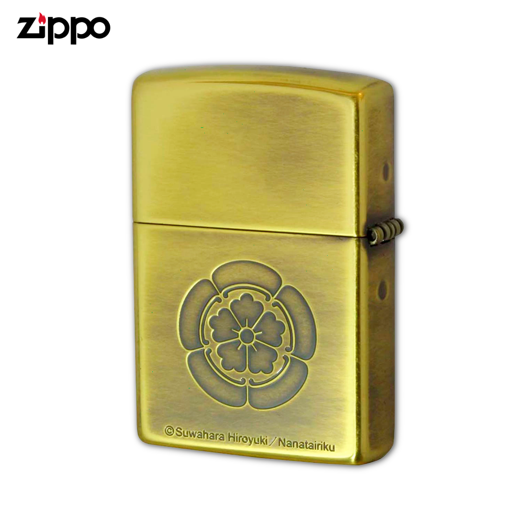 ZIPPO 織田信長 戦国武将ライター by 末弥純 - 金メッキ 日本限定版