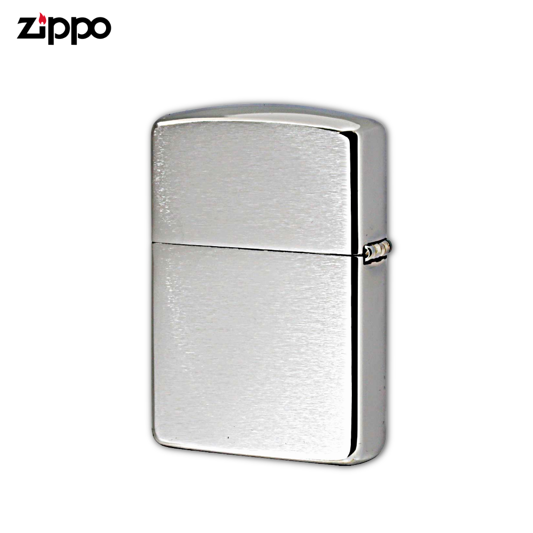 Zippo 162 Armor Brushed Chrome Lighter | Satin Finish