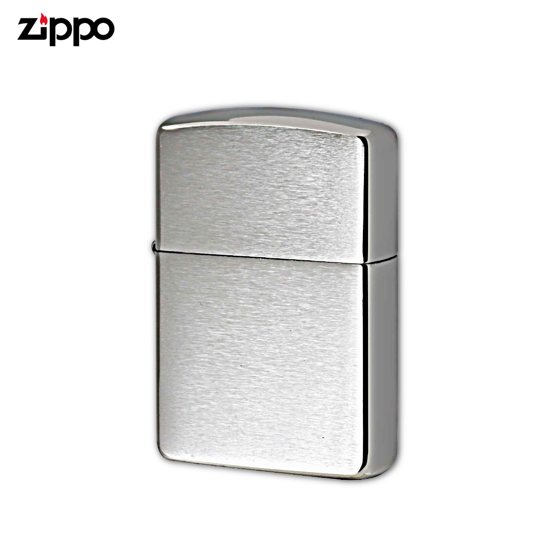 Zippo 162 Armor Brushed Chrome Lighter | Satin Finish