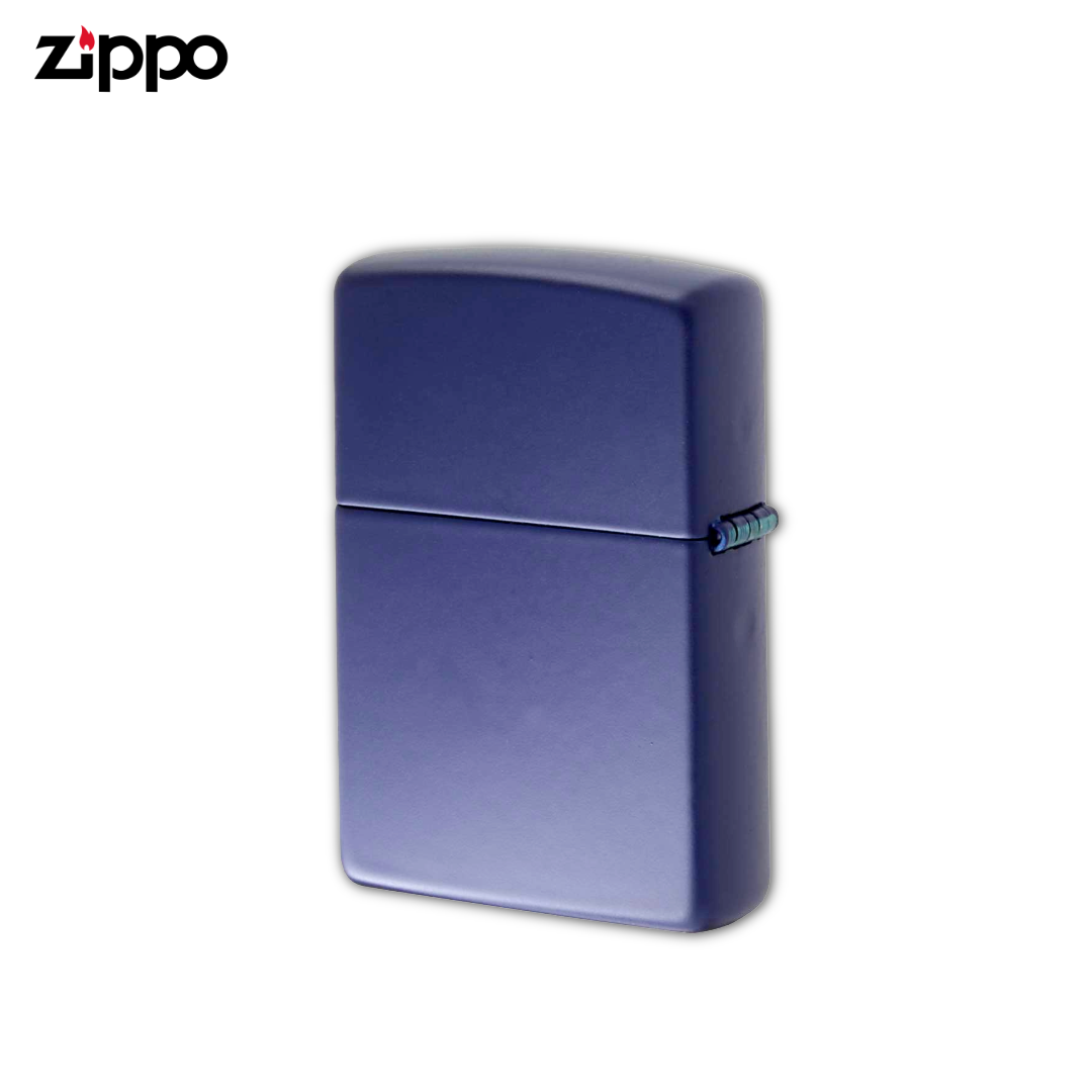 Zippo 46786 Playboy Neon Rabbit Head Lighter | Navy Matte Color Image