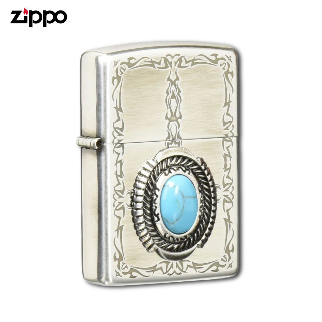 Zippo アクリル イミテーション ターコイズ