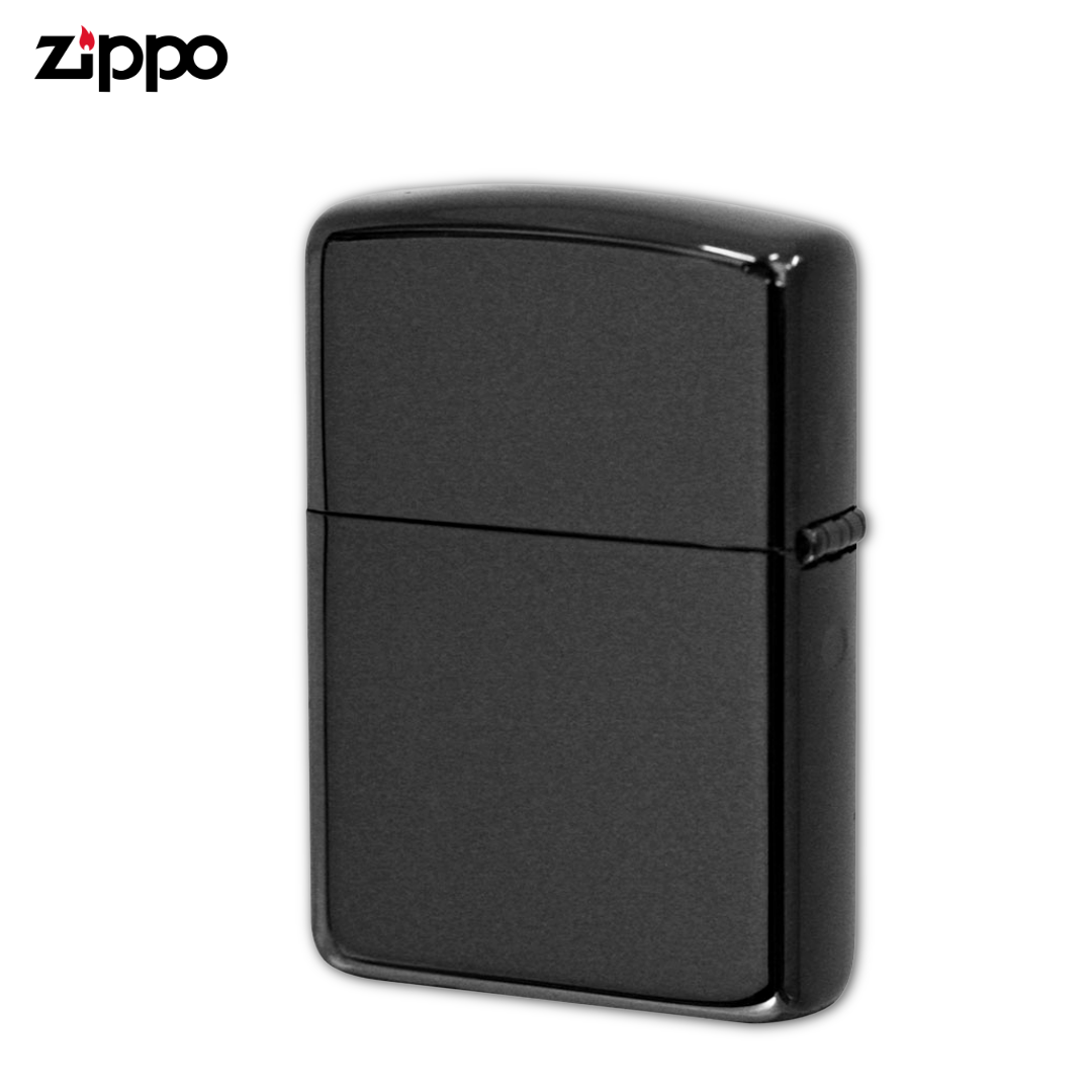 Zippo Armor Titanium Black Lighter 16-BKTT – Black Titanium Coated Armor Case Windproof Zippo Made in USA