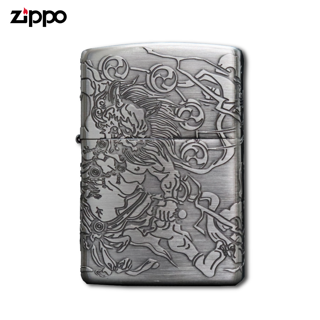 ZIPPO 和柄 風神雷神NI
