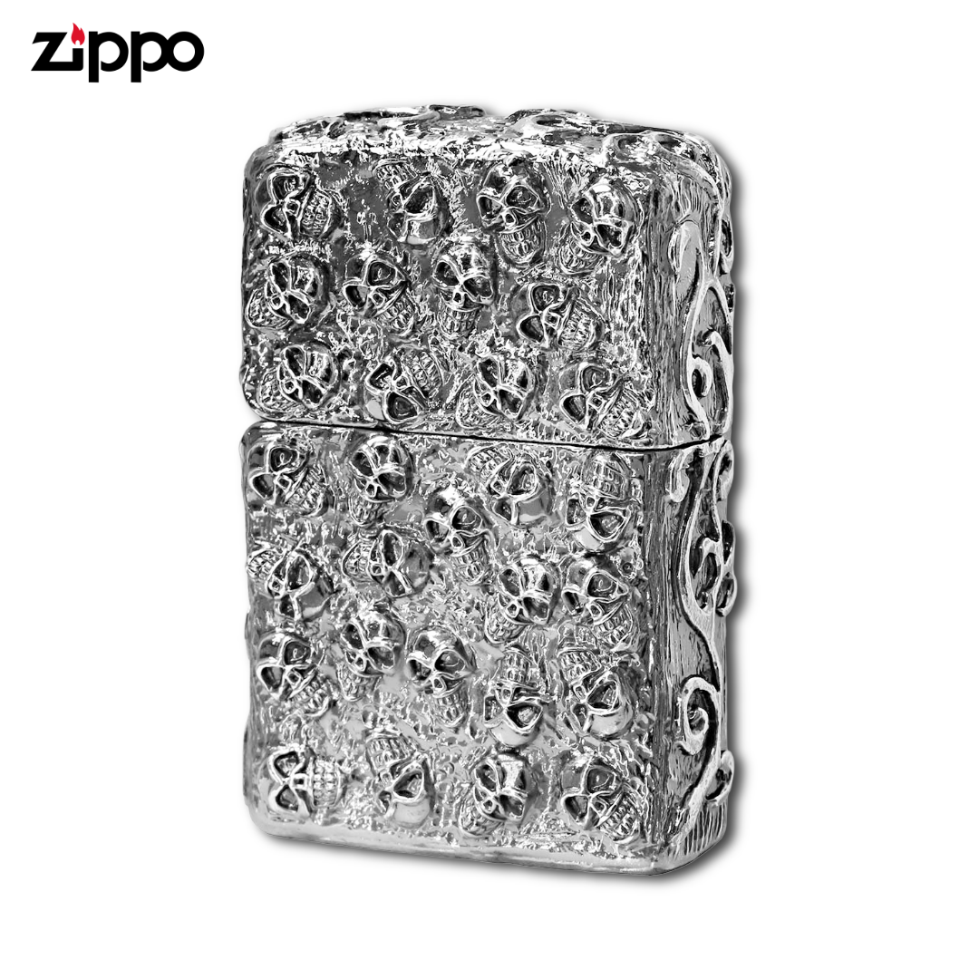 ジッポー スカル ジャケット SI シルバー