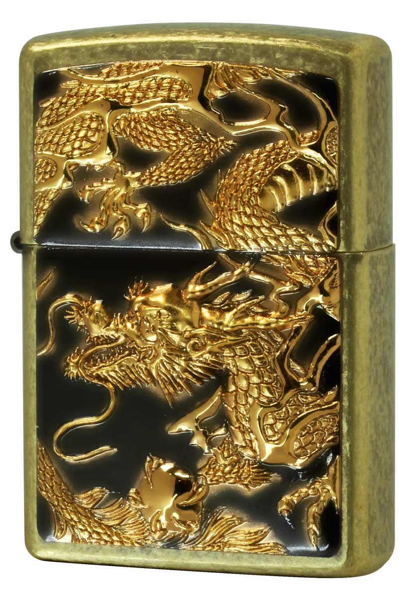 Zippo 3D Electroformed Plate Dragon Z3D-DR BNG