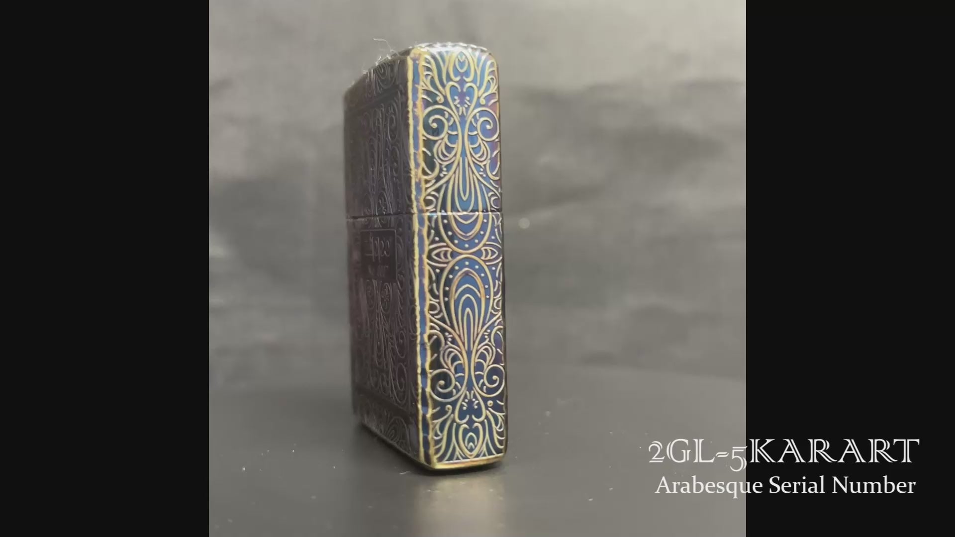 ジッポー アラベスク 2Gl-5KARART