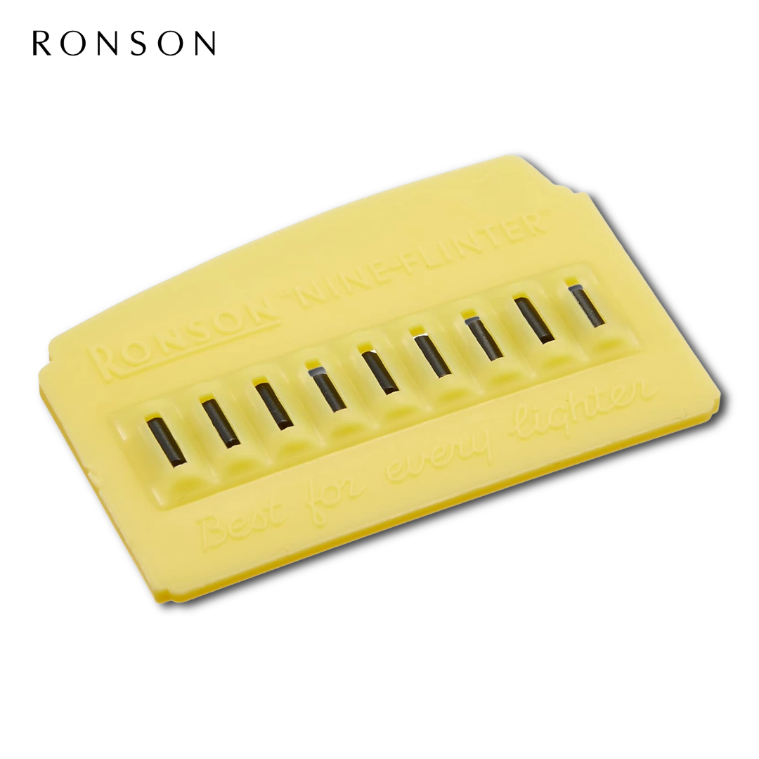 RONSON Lighter Flint Refill 9 Pieces | Bundle Add-on Only