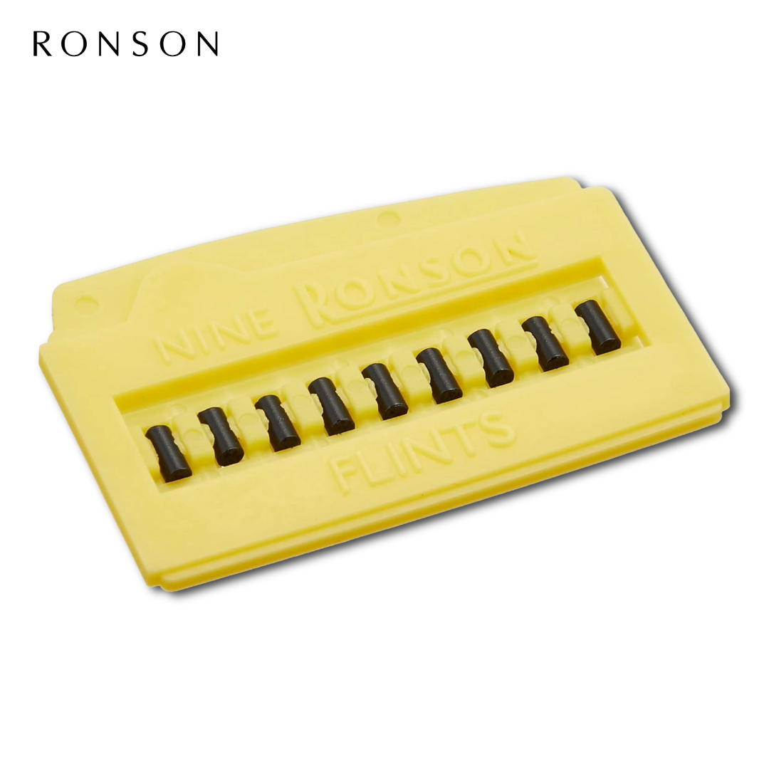 RONSON Lighter Flint Refill 9 Pieces | Bundle Add-on Only